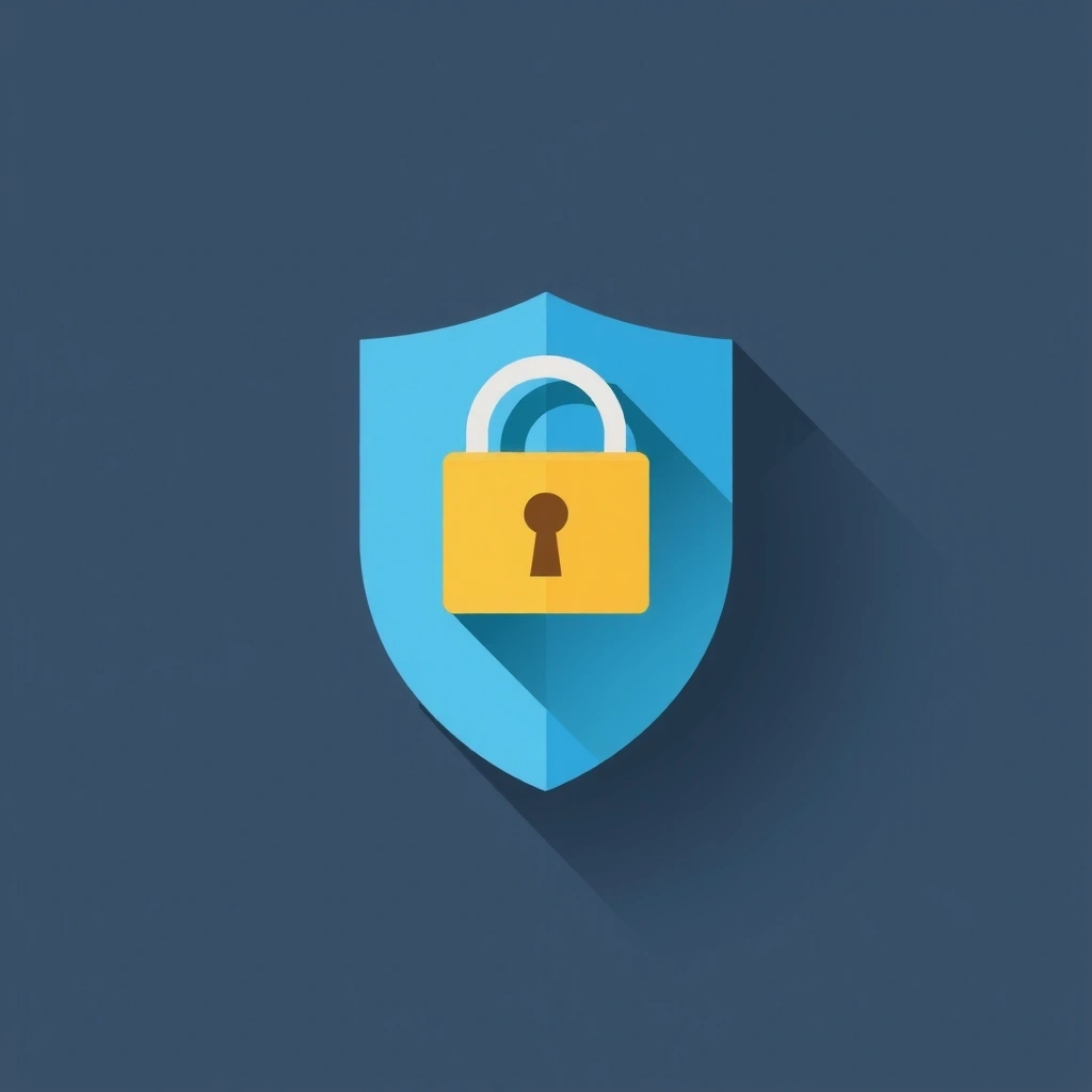 Shield icon representing security and confidentiality